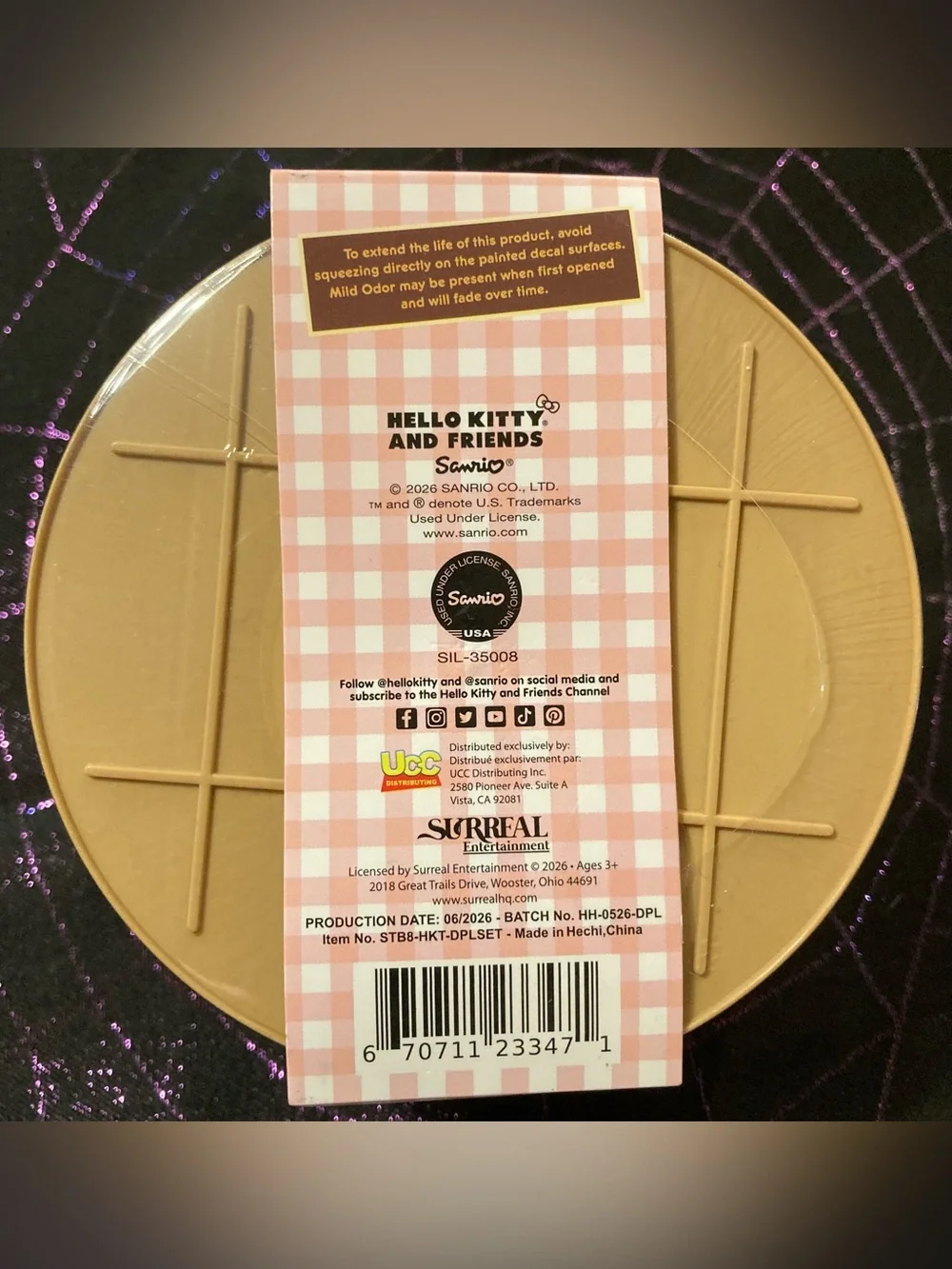 Unopened Hello Kitty and Friends Mystery Squishy Dumpling By Sanrio